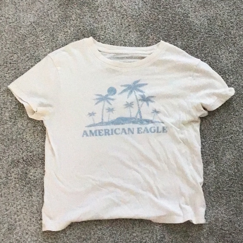 Beachy American eagle baby tee